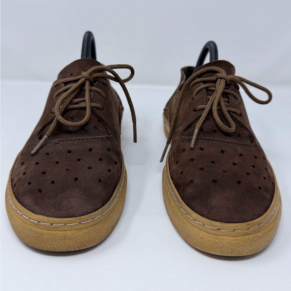 Oliberté Brown Leather Perforated Lace Up Shoes Men’s Size 40 EU Casual Comfort - Picture 9 of 12